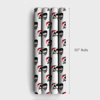 Watercolor Animal Gift Wrap, Baby Skunk Christmas Wrapping Paper, Skunk Wrapping Paper Roll, Holiday Wrapping Paper, Woodland Xmas Gift Wrap
