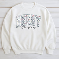 Adorable Christmas Tree Crewneck, Pine Tree Merry Christmas Sweatshirt, Holiday Pine Tree Sweater, Festive Graphic Sweatshirt, Winter Present