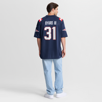 New England Patriots Kevin Byard III Navy Team Game Jersey