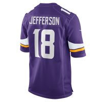 Minnesota Vikings Justin Jefferson Purple Player Game Jersey