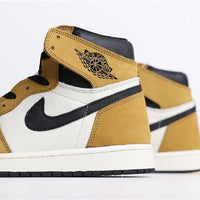 High Top Sneakers, Yellow White Colorway, Lace Up Design, Casual Gift for Sneaker Fans
