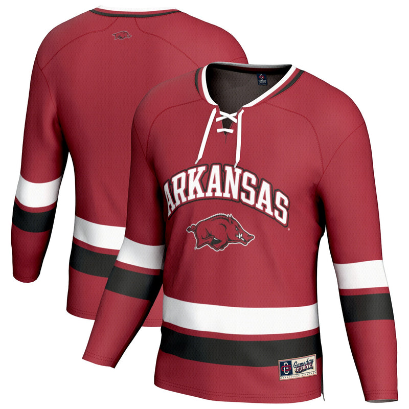 Arkansas Razorbacks Spirit Hockey Jersey - Cardinal