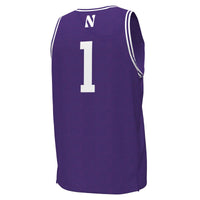 #1 Northwestern Wildcats Replica Basketball Jersey - Purple