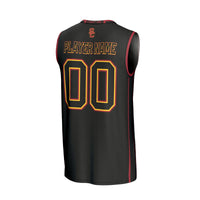 USC Trojans Lightweight Collegiate Basketball NIL Pick-A-Player Fashion Jersey - Black