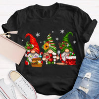 Humorous Cafeteria Holiday Graphic Tee, School Lunch Lady Santa Claus Christmas T-Shirt, Festive School Staff Shirt, Xmas Lunch Lady Present