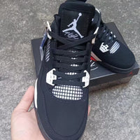 Sneakers, Black White Colorway, Lace Up Design, Casual Gift for Sneaker Fans