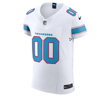 Tennessee Titans White Elite Custom Jersey