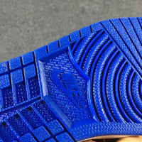 Retro High Top Sneakers, Blue White Colorway, Lace Up Design, Casual Gift for Sneaker Fans
