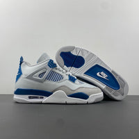 Low Top Sneakers, Blue White Gray Colorway, Lace Up Design, Casual Gift for Sneaker Fans