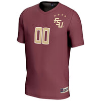 Florida State Seminoles NIL Pick-A-Player Lightweight Collegiate Soccer Fashion Jersey - Garnet