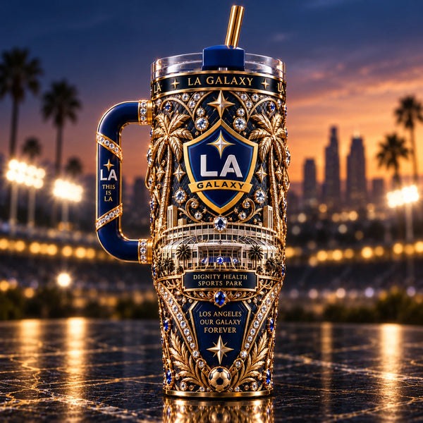 LA - Gold Filigree, Navy Depth and a Crest at Rest - main