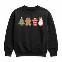 Holiday Cookie Sweatshirt, Gingerbread Christmas Sweatshirt, Festive Gingerbread Man Sweatshirt, Winter Party Crewneck, Comfy Xmas Present