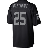 Las Vegas Raiders Fred Biletnikoff Black Legacy Replica Jersey