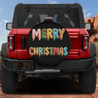 Frosted Cookie Spare Tire Cover, Christmas Gingerbread Tire Cover, Holiday Winter Tire Cover, Jeep Bronco SUV Camper Truck Accessory Present