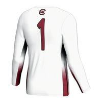 #1 South Carolina Gamecocks Lightweight Volleyball Jersey - White