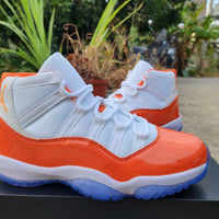 Sneakers, White Red Orange Colorway, Lace Up Design, Casual Gift for Sneaker Fans