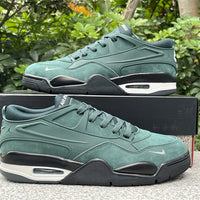 Low Top Sneakers, Army Green Colorway, Lace Up Design, Casual Gift for Sneaker Fans