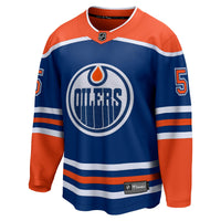 Edmonton Oilers Connor Murphy Royal Home Breakaway Jersey