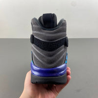 Mid Top Sneakers, Blue Black Purple Gray Colorway, Lace Up Design, Casual Gift for Sneaker Fans