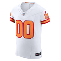 Tampa Bay Buccaneers White Custom Elite Jersey