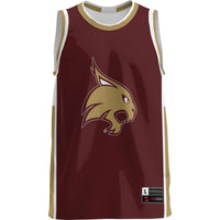 Texas State Bobcats Lightweight Basketball Jersey - Maroon