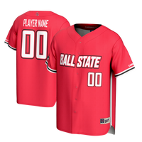 Ball State Cardinals NIL Pick-A-Player Lightweight Baseball Jersey - Cardinal