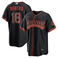 San Francisco Giants Rafael Devers Black Alternate Stadium Jersey