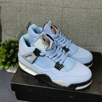 Sneakers, University Blue Colorway, Lace Up Design, Casual Gift for Sneaker Fans