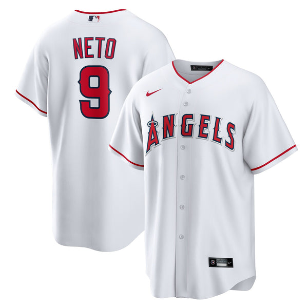 Los Angeles Angels Zach Neto White Home Replica Jersey