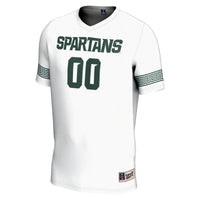 Michigan State Spartans NIL Pick-A-Player Lightweight Soccer Jersey - White