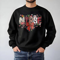 Festive Stethoscope Holiday Crewneck, Christmas Nurse Sweatshirt, RN Medical Worker Pullover, Adorable Hospital Staff Christmas Sweater
