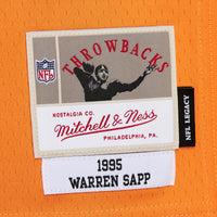 Tampa Bay Buccaneers Warren Sapp Orange 1995 Legacy Replica Jersey