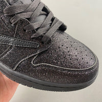 Low Top Sneakers, Black Colorway, Reverse Hook Design, Lace Up Design, Casual Gift for Sneaker Fans