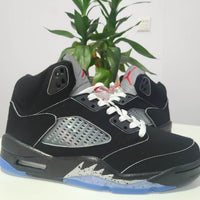High Top Sneakers, Black Silver Colorway, Lace Up Design, Casual Gift for Sneaker Fans