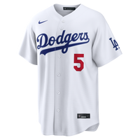 Los Angeles Dodgers Freddie Freeman White Home Stadium Jersey