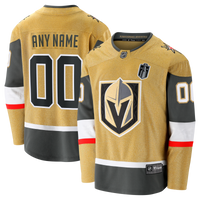 Vegas Golden Knights Gold 2026 Stanley Cup Final Breakaway Custom Jersey