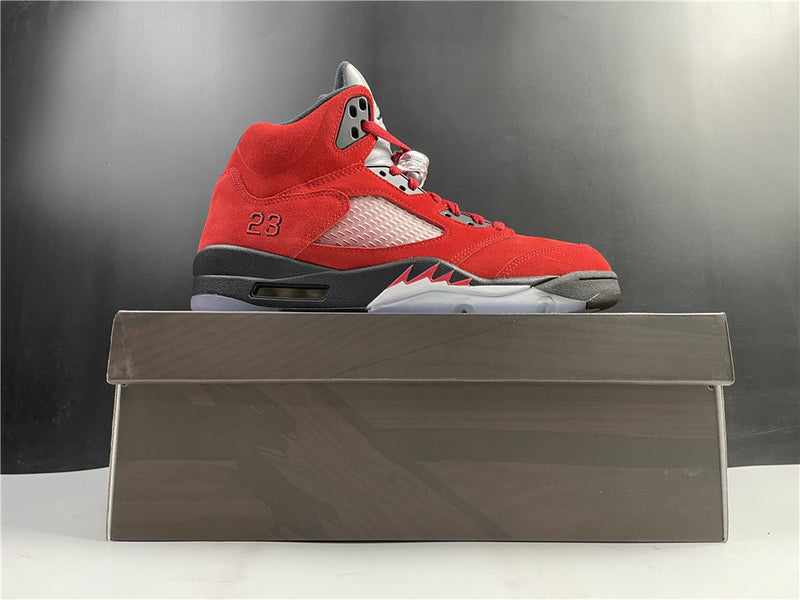 Sneakers, Red Colorway, Lace Up Design, Casual Gift for Sneaker Fans