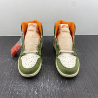 Sneakers, Off White Green Colorway, Lace Up Design, Casual Gift for Sneaker Fans