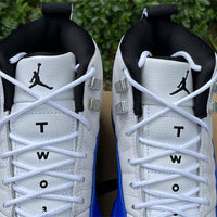 High Top Sneakers, Blue Colorway, Lace Up Design, Casual Gift for Sneaker Fans