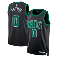 Boston Celtics Statement Edition Swingman Jersey - Black - Jayson Tatum