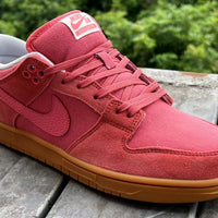 Low Top Sneakers, Coral Colorway, Lace Up Design, Casual Gift for Sneaker Fans