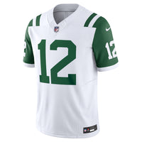 New York Jets Joe Namath White Classic Alternate Retired Player Limited Jersey