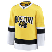 Boston Bruins Gold 2026 NHL Stadium Series Premium Jersey