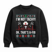 Humorous Medical Holiday Sweater, Nurse Christmas Sweatshirt, Ugly Christmas Nurse Sweatshirt, Nursing Student Crewneck, Doctor Xmas Sweatshirt