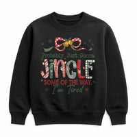 Humorous Tired Mom Christmas Crewneck, Probably Just Gonna Jingle Sweatshirt, Sarcastic Holiday Graphic Sweater, Comfy Xmas Present for Her