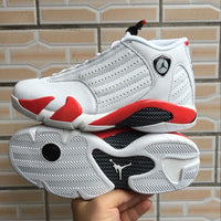 Sneakers, White Red Colorway, Lace Up Design, Casual Gift for Sneaker Fans