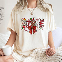 Stethoscope Holiday T-Shirt, Christmas Nurse Shirt, Festive Nursing Graphic Tee, Adorable Nurse Christmas T-Shirt, Nursing Student Present for Her