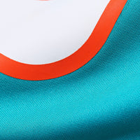 Miami Dolphins Kenneth Grant Aqua Team Game Jersey