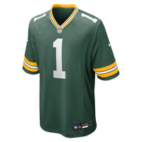 Green Bay Packers Number 1 Dad Green Game Jersey