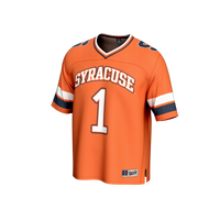#1 Syracuse Orange Lightweight Collegiate Football Fashion Jersey - Orange